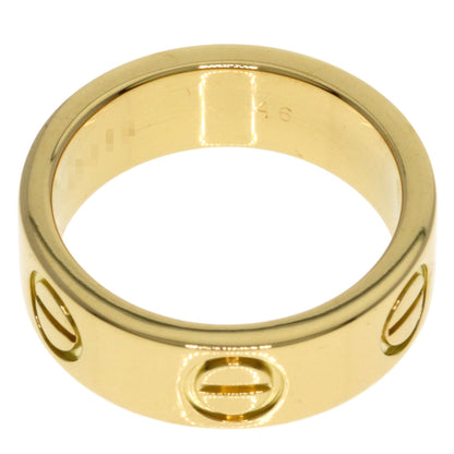 CARTIER love ring #46 Ring K18 Yellow Gold Ladies [Used]