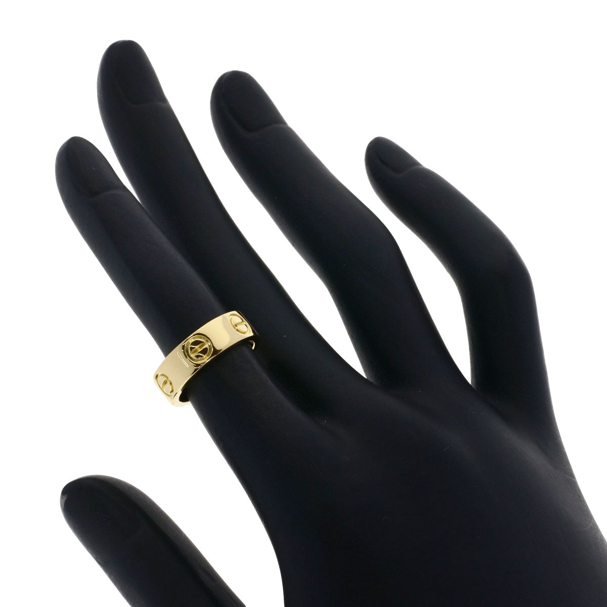 CARTIER love ring #46 Ring K18 Yellow Gold Ladies [Used]