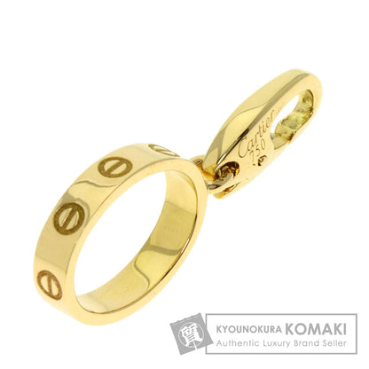 CARTIER Baby Love Charm Pendant top K18 Yellow Gold Ladies [Used]