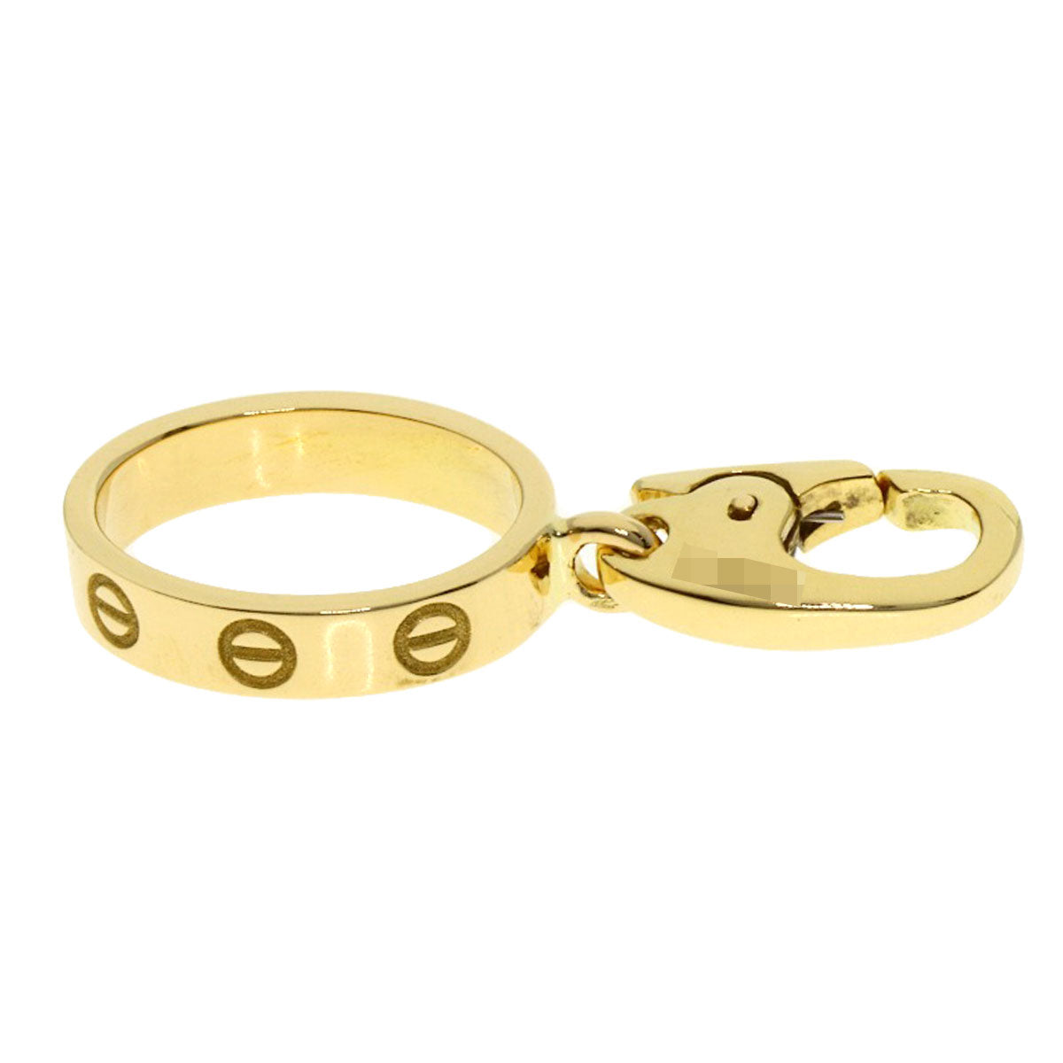 CARTIER Baby Love Charm Pendant top K18 Yellow Gold Ladies [Used]