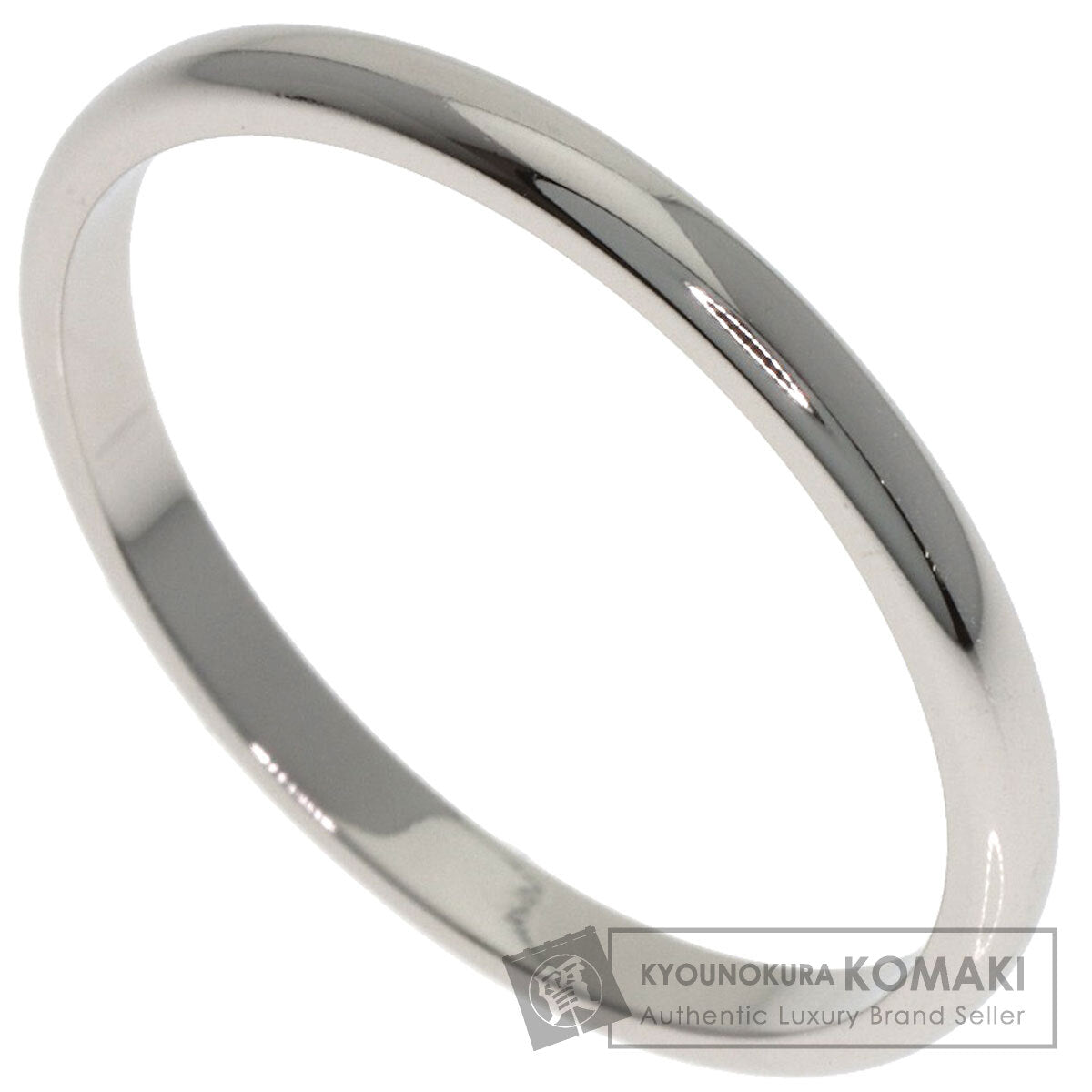 CARTIER Wedding #58 Ring Platinum PT950 mens [Used]