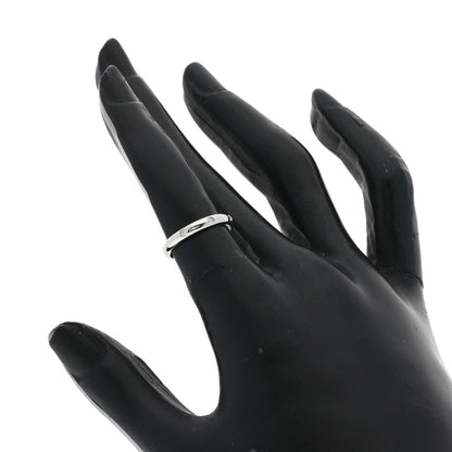 CARTIER Wedding 3P Diamond #47 Ring Platinum PT950 Ladies [Used]