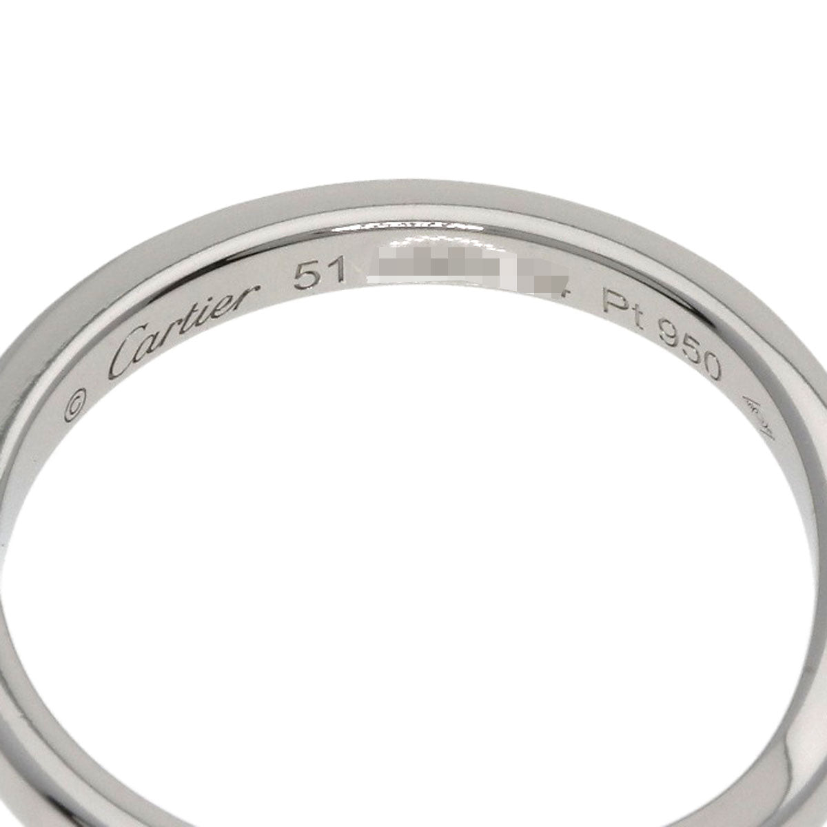 CARTIER Ballerina Curves #51 Ring Platinum PT950 Ladies [Used]