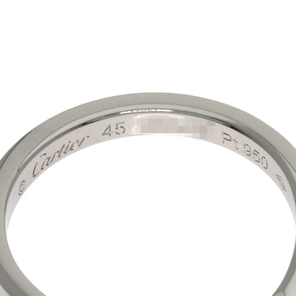 CARTIER Ballerina Wedding 3P Diamond #45 Ring Platinum PT950 Ladies [Used]