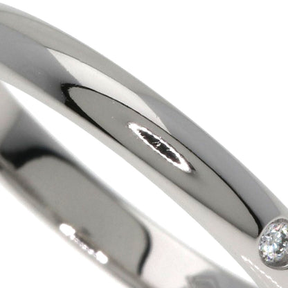 CARTIER Wedding 1P Diamond #49 Ring Platinum PT950 Ladies [Used]