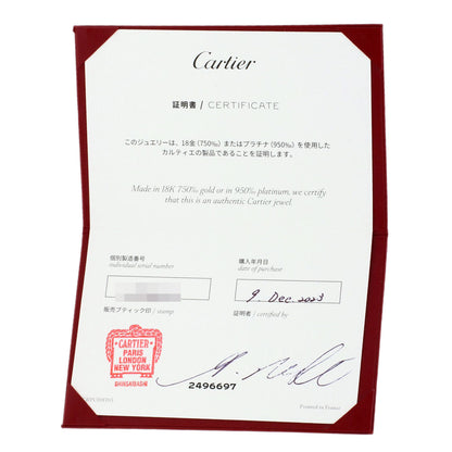 CARTIER Wedding 1P Diamond #49 Ring Platinum PT950 Ladies [Used]