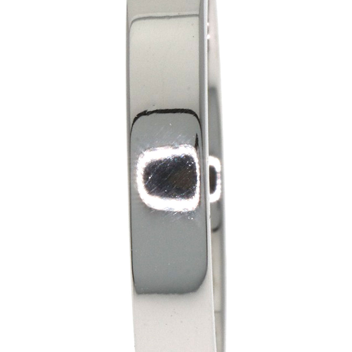 CARTIER Engraved # 50 Ring Platinum PT950 Ladies [Used]