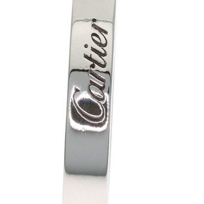 CARTIER Engraved # 50 Ring Platinum PT950 Ladies [Used]