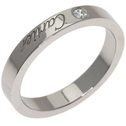 CARTIER C de Cartier 1P Diamond #50 Ring Platinum PT950 Ladies [Used]