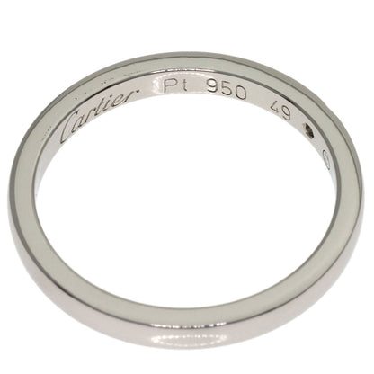 CARTIER Wedding 1P Diamond #49 Ring Platinum PT950 Ladies [Used]
