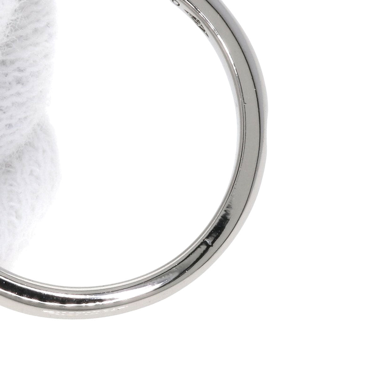 CARTIER Solitaire Diamond #47 E-IF-EX Ring Platinum PT950 Ladies [Used]