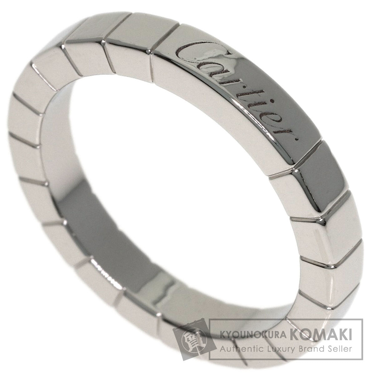 CARTIER Laniere # 52 Ring Platinum PT950 Ladies [Used]