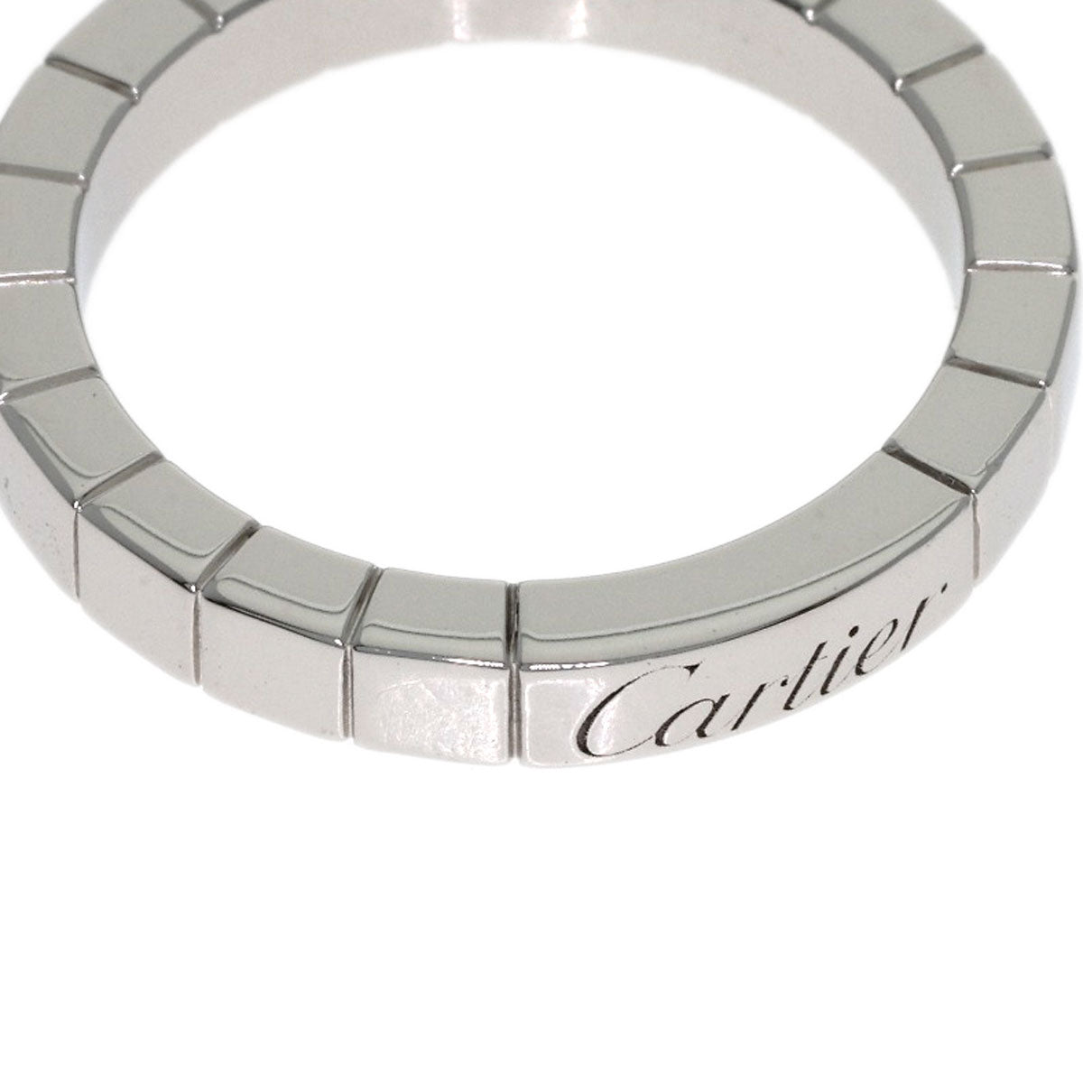 CARTIER Laniere # 52 Ring Platinum PT950 Ladies [Used]