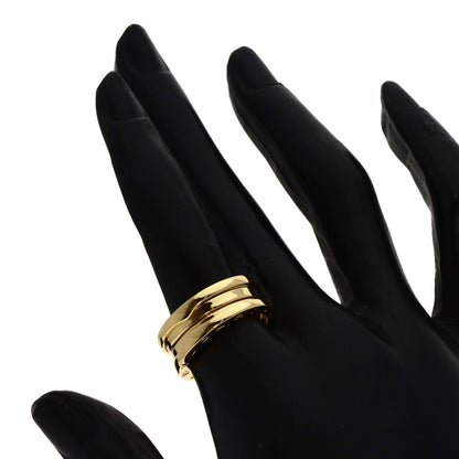 BVLGARI B.zero1 2 band #52 Ring K18 Yellow Gold Ladies [Used]