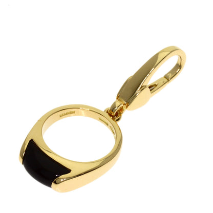 BVLGARI Tronchetto Charm Pendant top K18 Yellow Gold Ladies [Used]