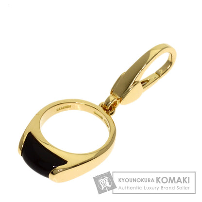 BVLGARI Tronchetto Charm Pendant top K18 Yellow Gold Ladies [Used]