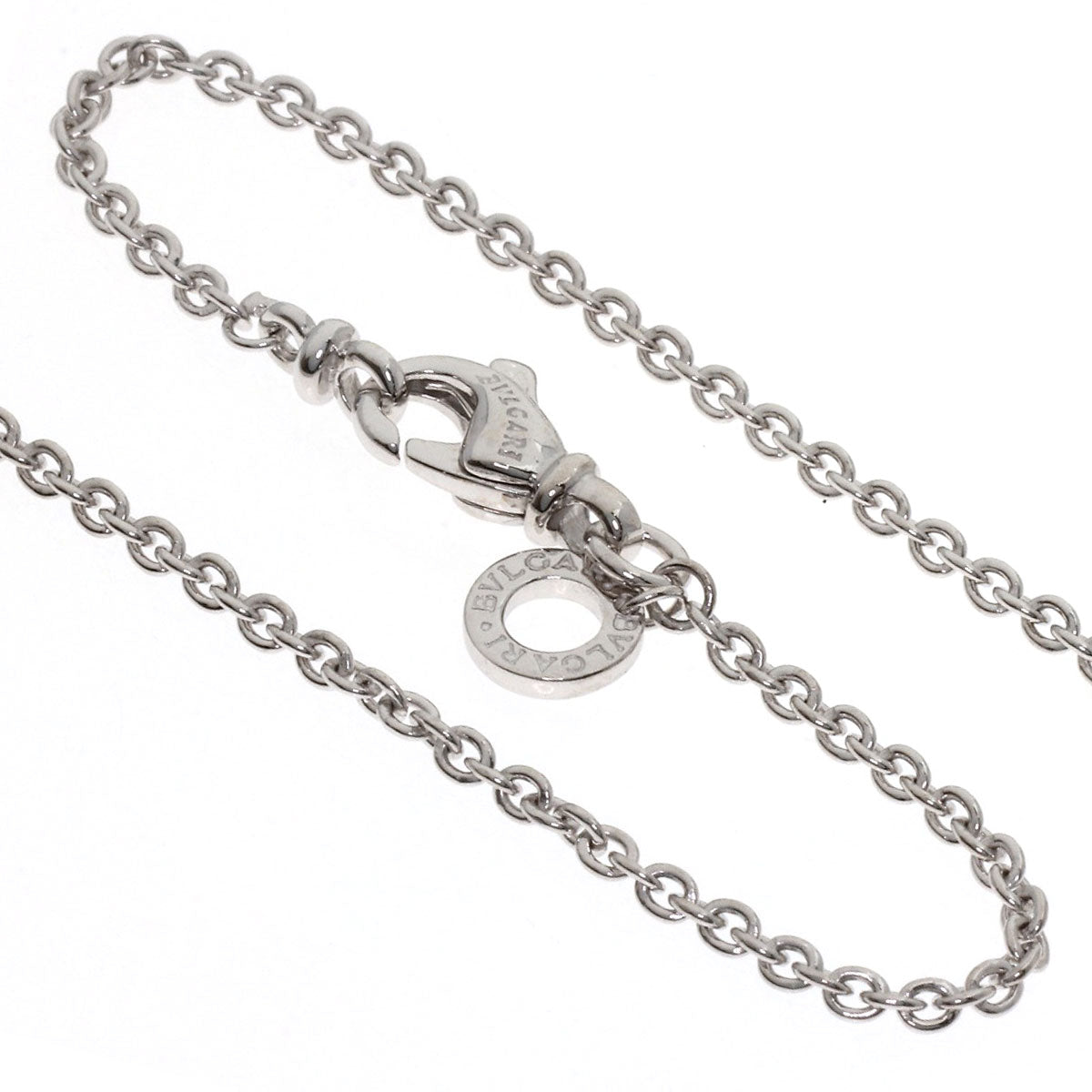 BVLGARI BVLGARI BVLGARI Necklace K18 White Gold Ladies [Used]