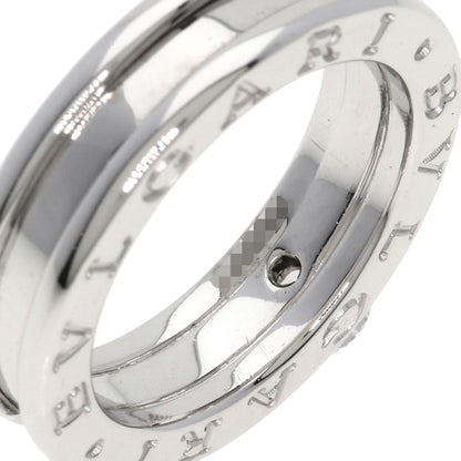 BVLGARI B.zero1 1 band Diamond #49 Ring K18 White Gold Ladies [Used]