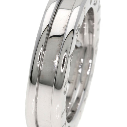 BVLGARI B.zero1 1 band Diamond #49 Ring K18 White Gold Ladies [Used]