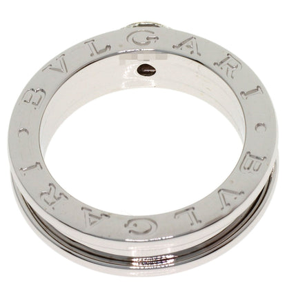 BVLGARI B.zero1 1-band Solitaire Diamond #49 Ring K18 White Gold Ladies [Used]