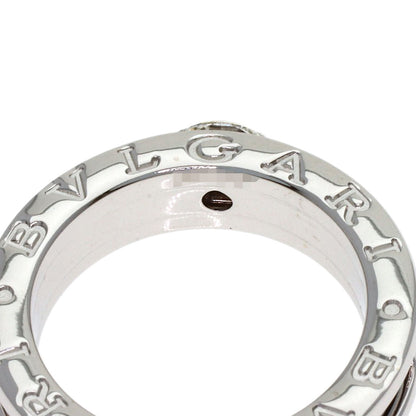 BVLGARI B.zero1 1-band Solitaire Diamond #49 Ring K18 White Gold Ladies [Used]