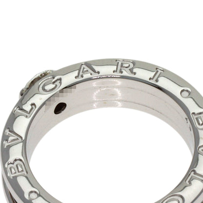 BVLGARI B.zero1 1-band Solitaire Diamond #49 Ring K18 White Gold Ladies [Used]