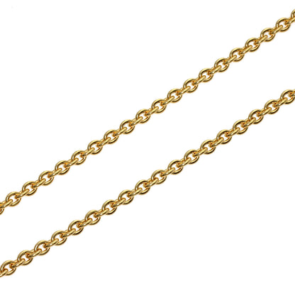 BVLGARI Chain 15.7" Necklace K18 Yellow Gold Ladies [Used]