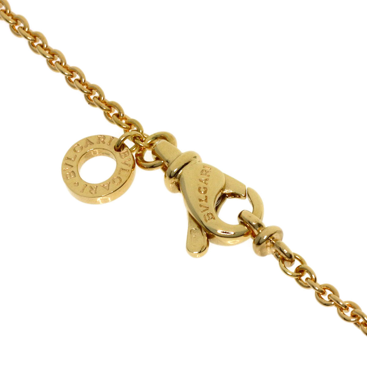 BVLGARI Chain 15.7" Necklace K18 Yellow Gold Ladies [Used]