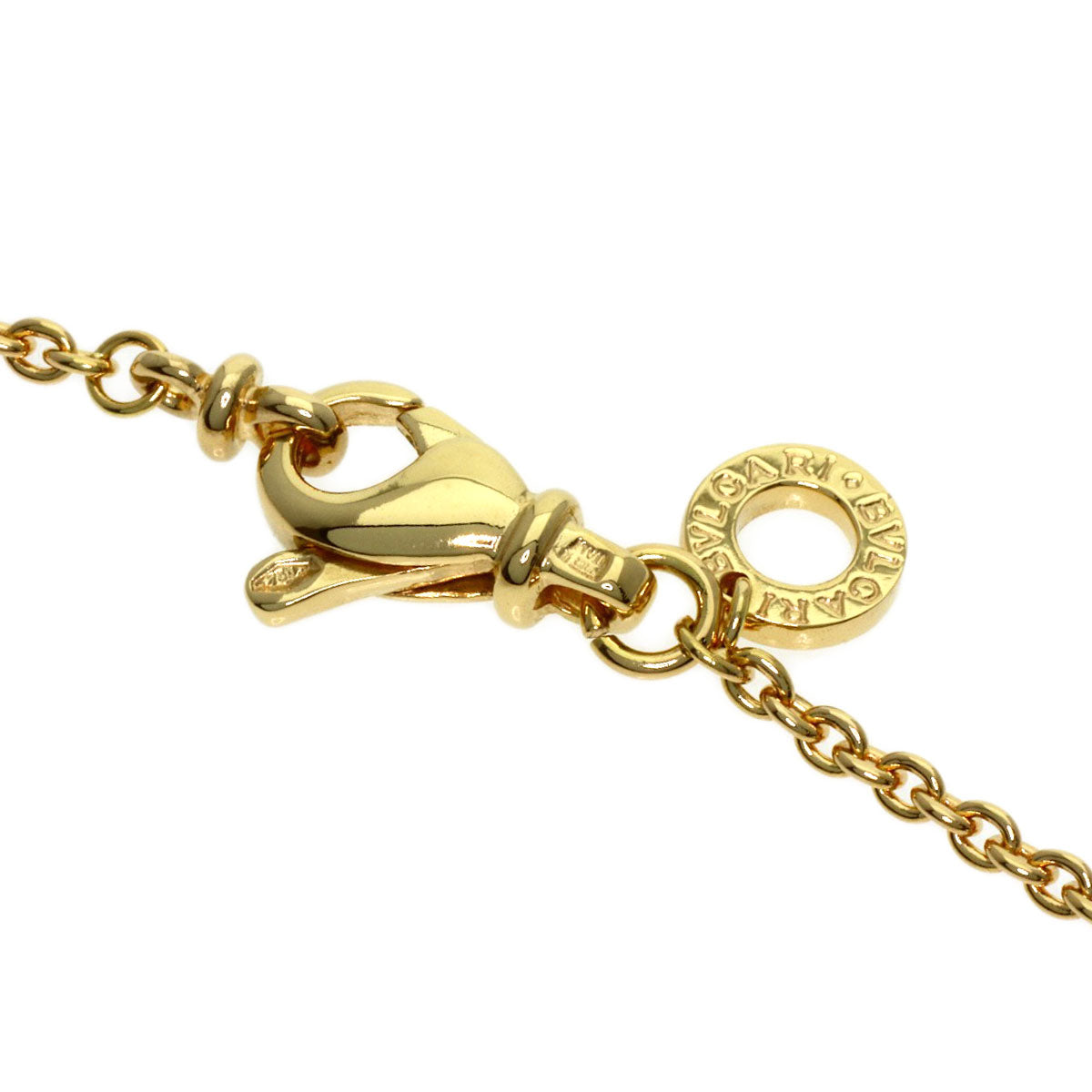 BVLGARI Chain 15.7" Necklace K18 Yellow Gold Ladies [Used]