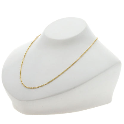 BVLGARI Chain 15.7" Necklace K18 Yellow Gold Ladies [Used]