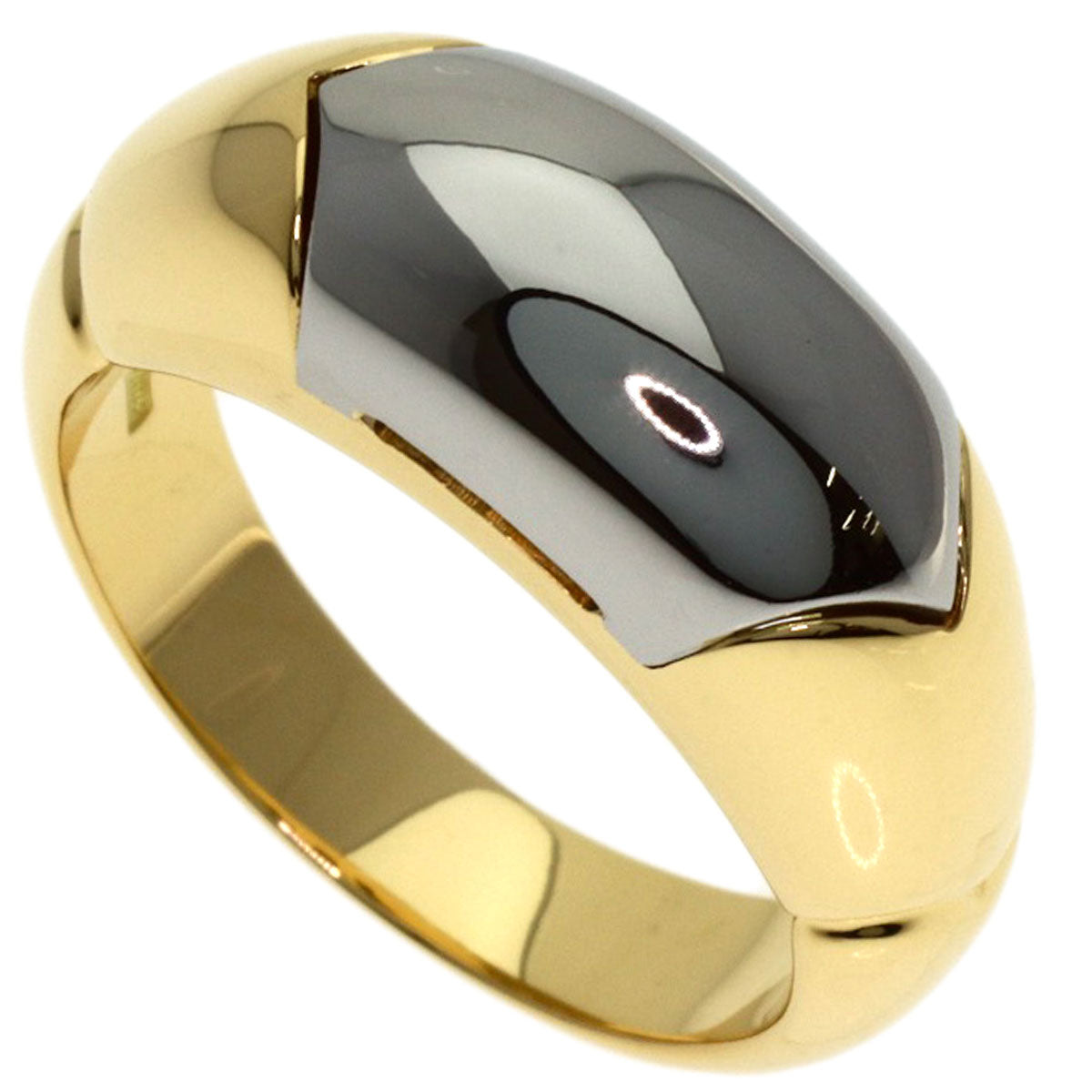 BVLGARI Certaura Ring K18 Yellow Gold K18 White GoldLadies [Used]