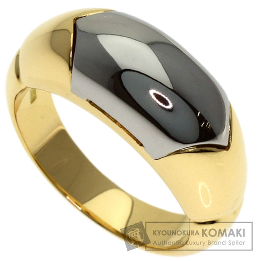 BVLGARI Certaura Ring K18 Yellow Gold K18 White GoldLadies [Used]