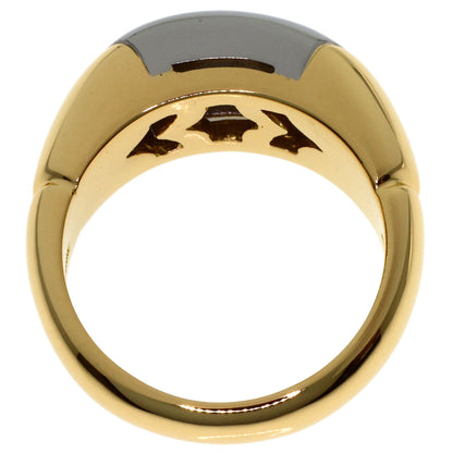 BVLGARI Certaura Ring K18 Yellow Gold K18 White GoldLadies [Used]