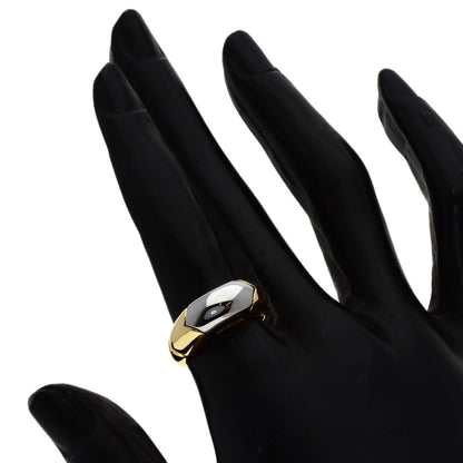 BVLGARI Certaura Ring K18 Yellow Gold K18 White GoldLadies [Used]