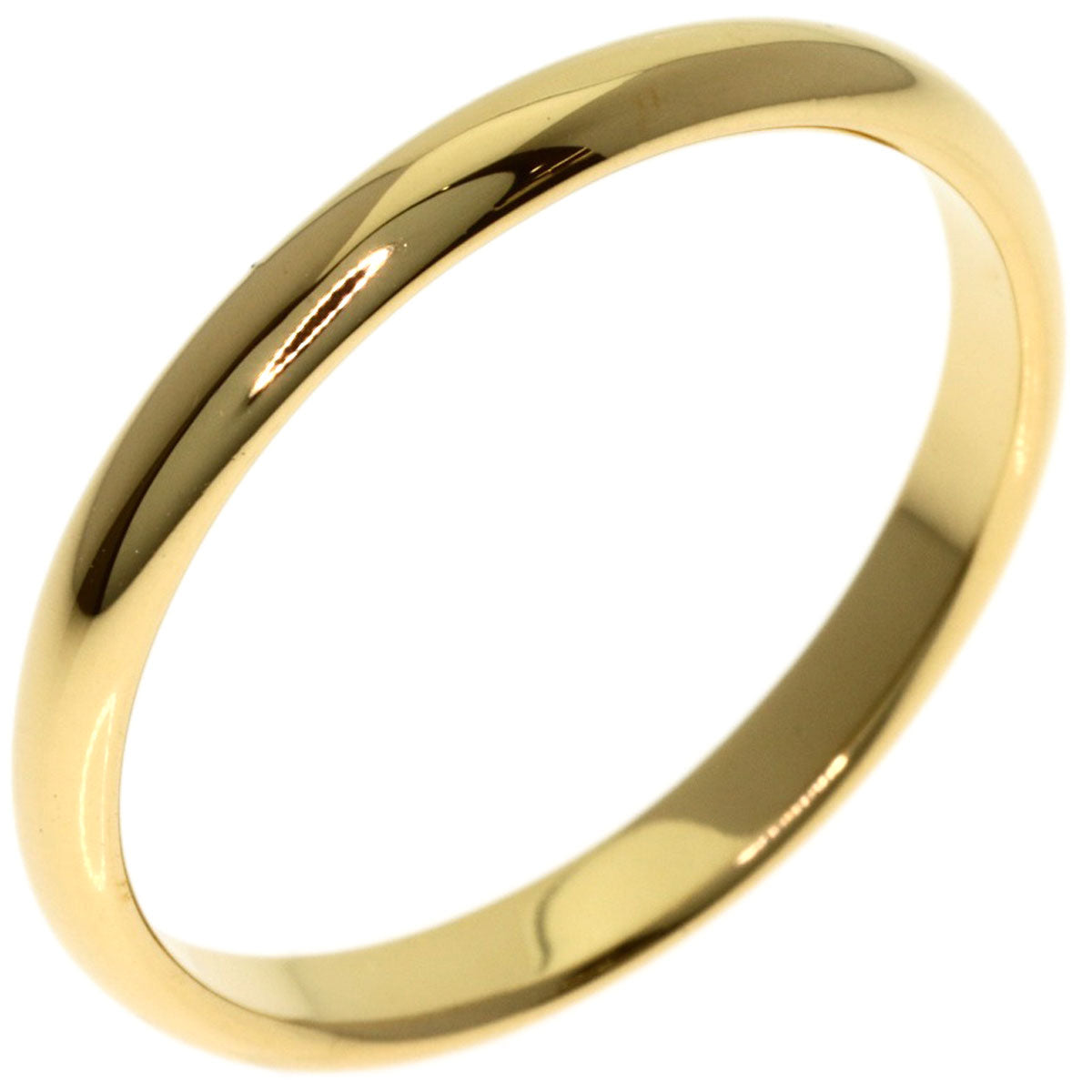 BVLGARI wedding Ring K18 Yellow Gold Ladies [Used]