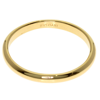BVLGARI wedding Ring K18 Yellow Gold Ladies [Used]
