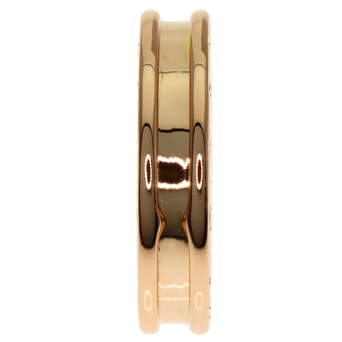 BVLGARI B.zero1 1 band #51 Ring K18 Pink Gold Ladies [Used]
