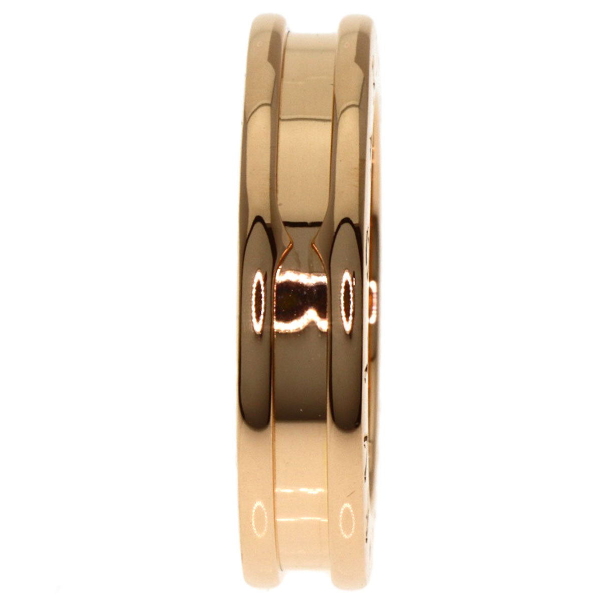 BVLGARI B.zero1 1 band #50 Ring K18 Pink Gold Ladies [Used]