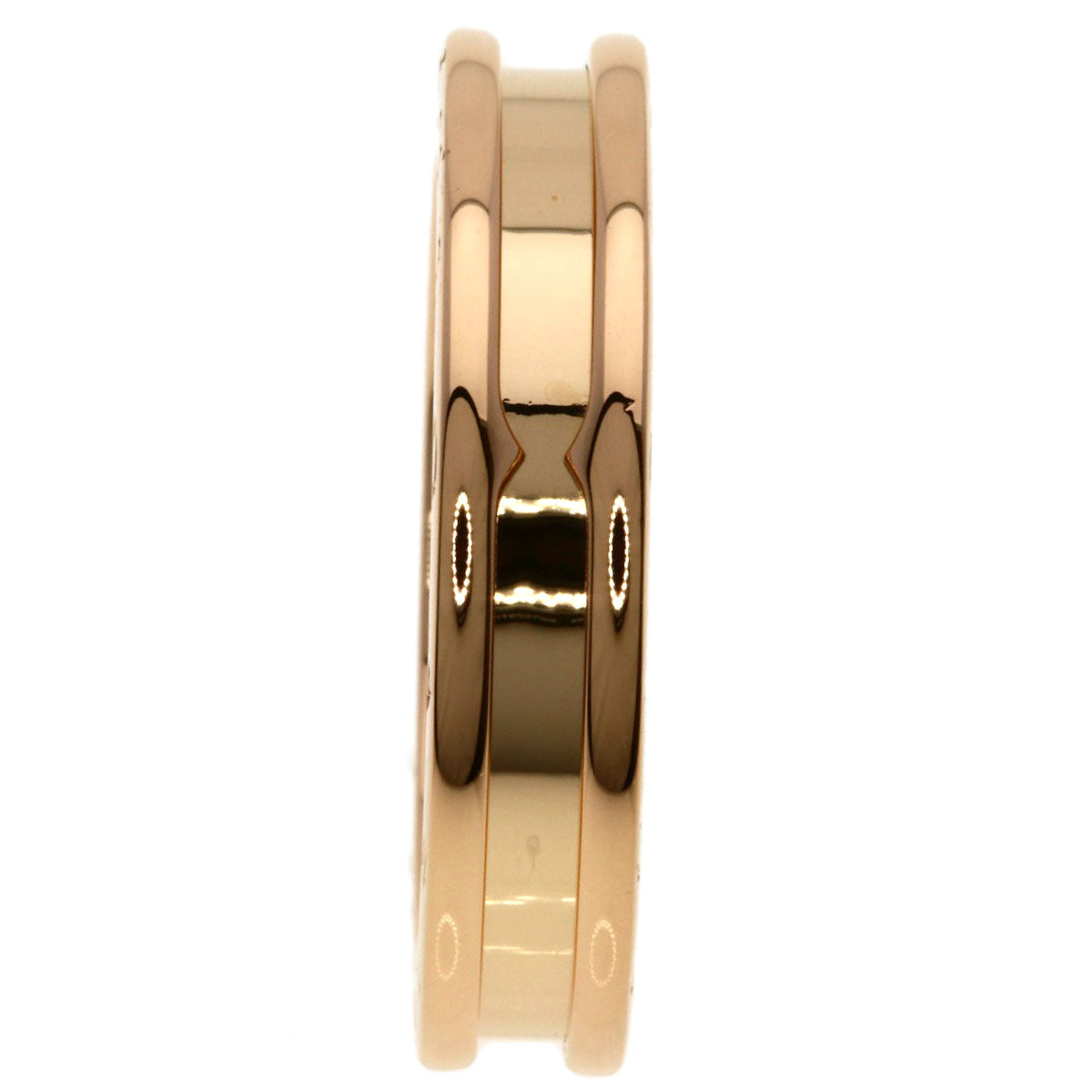 BVLGARI B.zero1 1 Band #58 Ring K18 Pink Gold Ladies [Used]