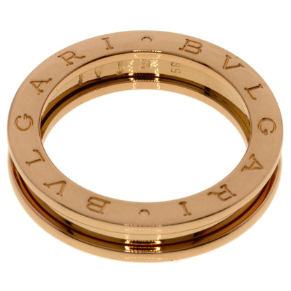 BVLGARI B.zero1 1 Band #58 Ring K18 Pink Gold Ladies [Used]