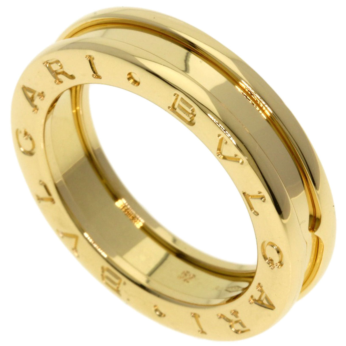 BVLGARI B.zero1 1 band #52 Ring K18 Yellow Gold Ladies [Used]