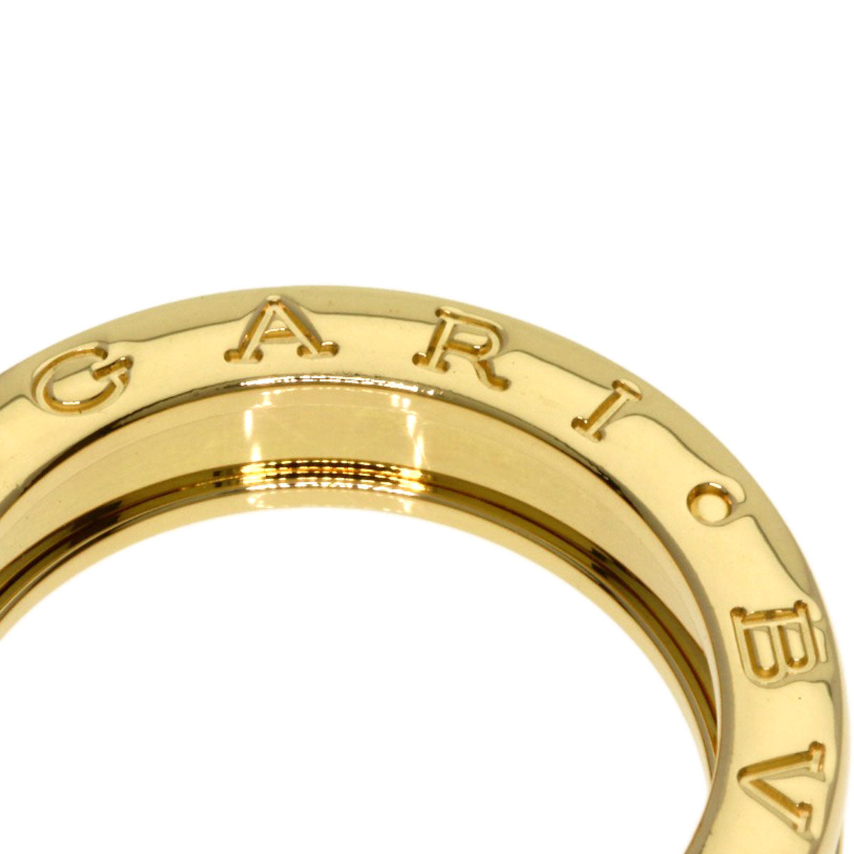 BVLGARI B.zero1 1 band #52 Ring K18 Yellow Gold Ladies [Used]
