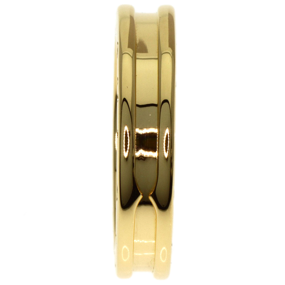BVLGARI B.zero1 1 band #55 Ring K18 Yellow Gold Ladies [Used]