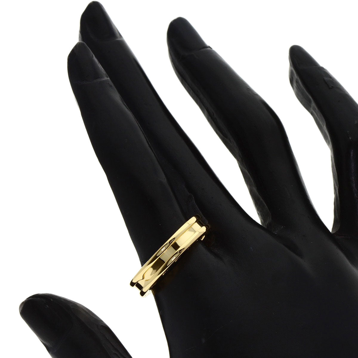 BVLGARI B.zero1 1 band #55 Ring K18 Yellow Gold Ladies [Used]