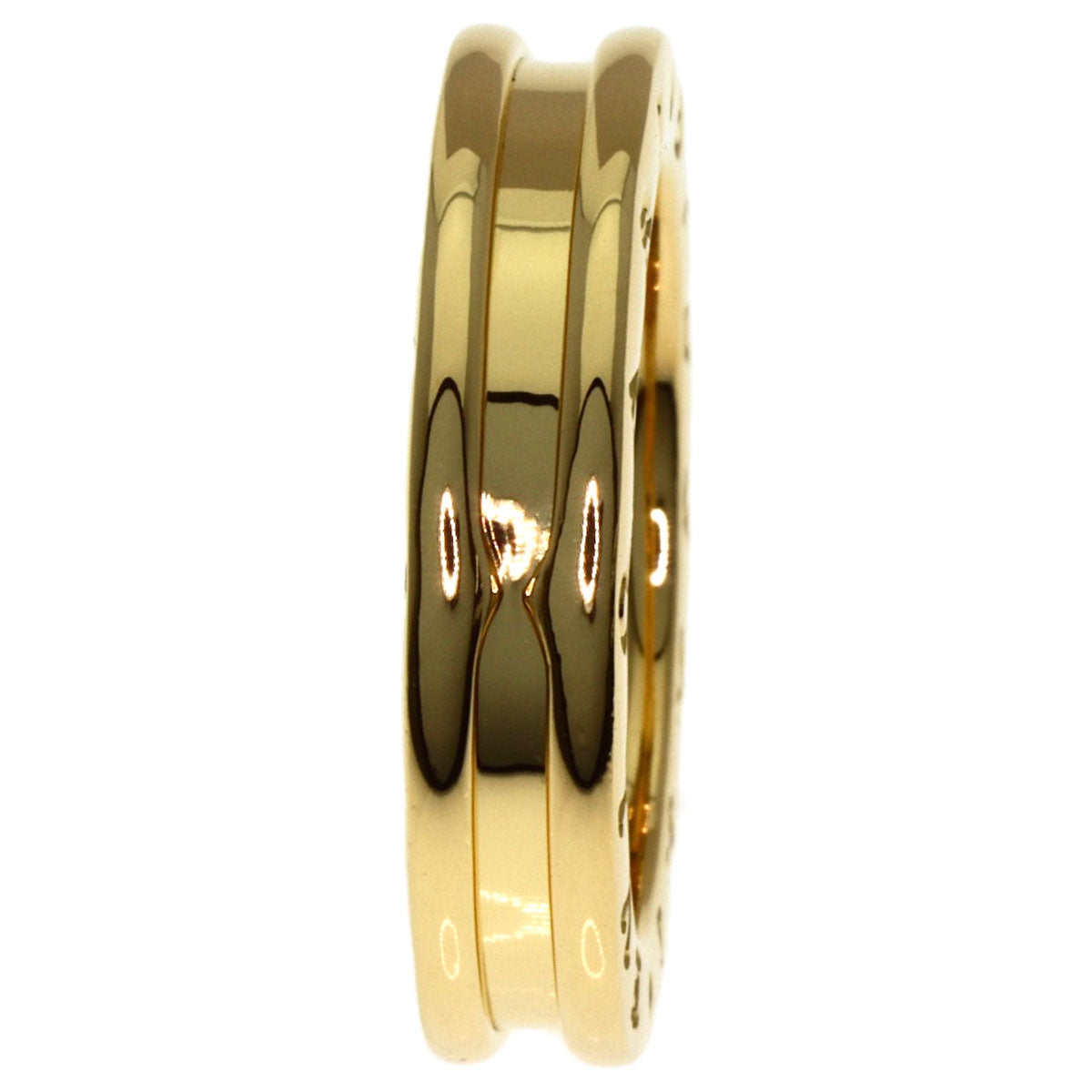 BVLGARI B.zero1 1 band #53 Ring K18 Yellow Gold Ladies [Used]