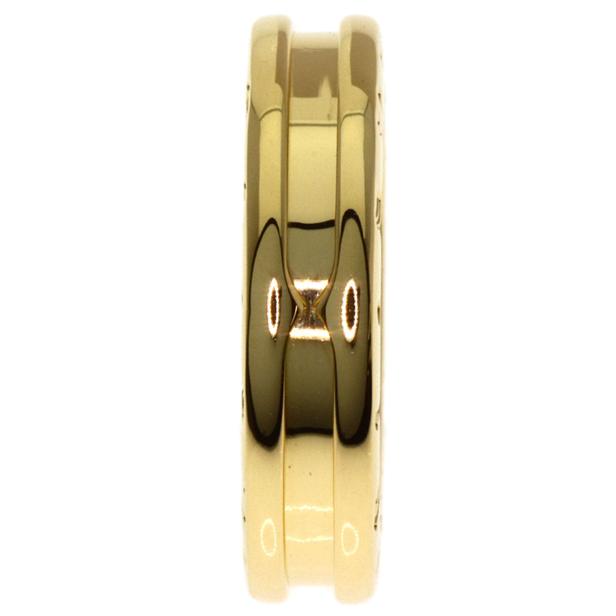 BVLGARI B.zero1 1 band #48 Ring K18 Yellow Gold Ladies [Used]