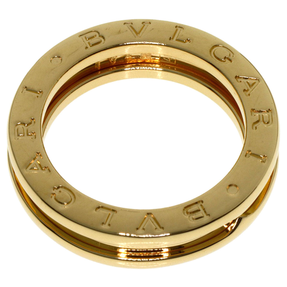 BVLGARI B.zero1 1 band #48 Ring K18 Yellow Gold Ladies [Used]
