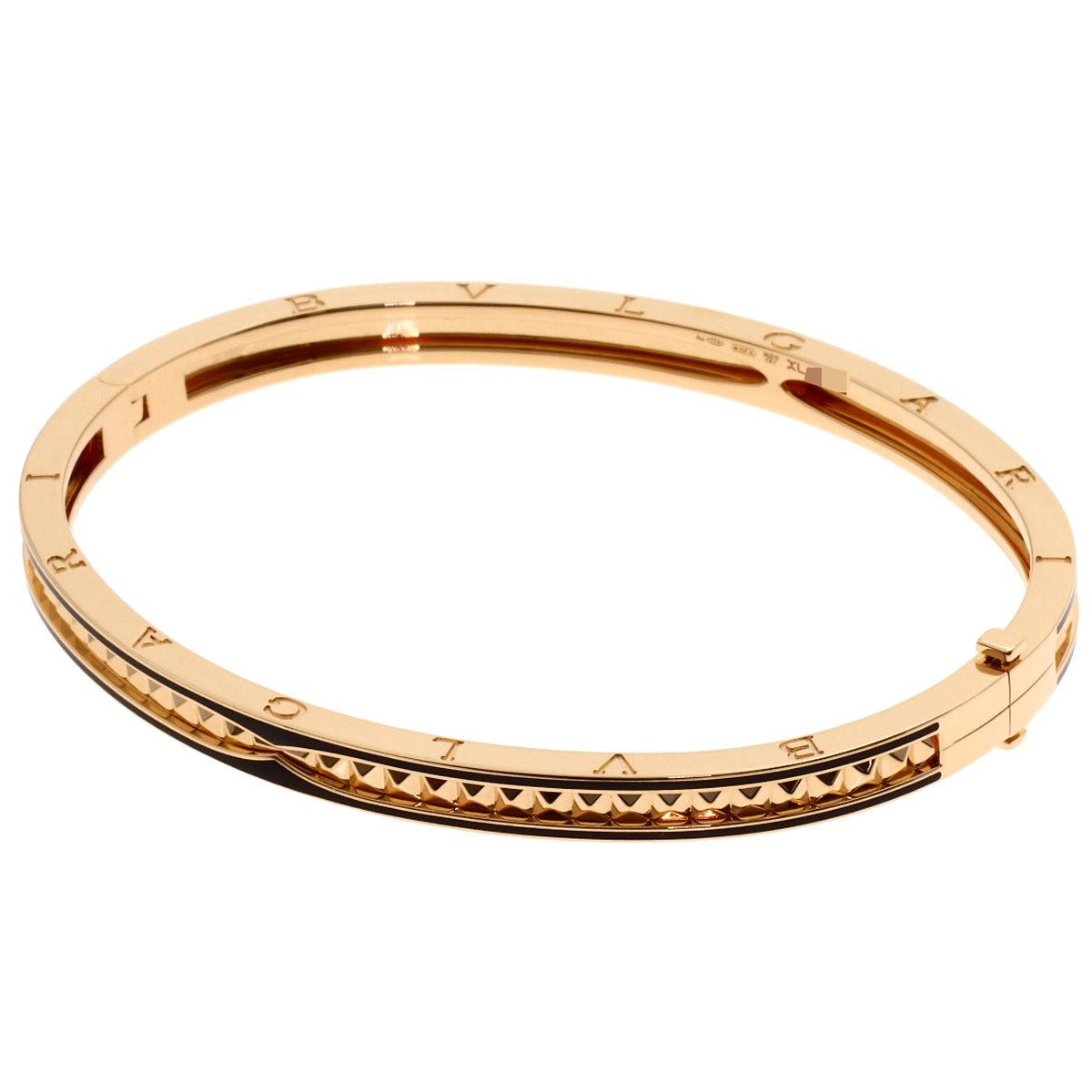 BVLGARI B.zero1 Rock Spiral XL Bracelet K18 Pink Gold Ladies [Used]