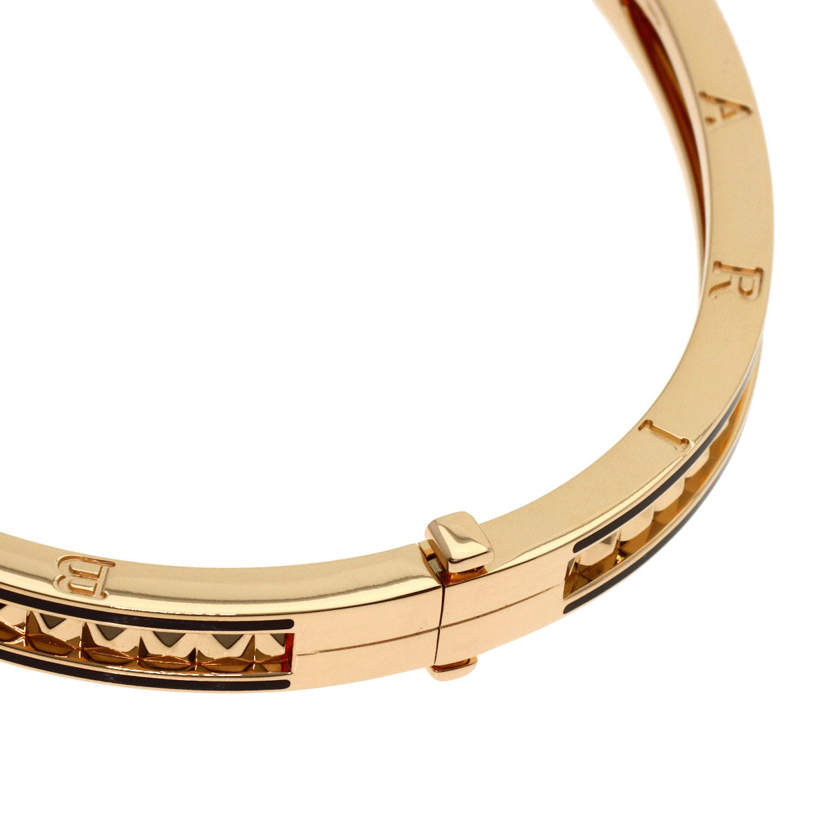BVLGARI B.zero1 Rock Spiral XL Bracelet K18 Pink Gold Ladies [Used]