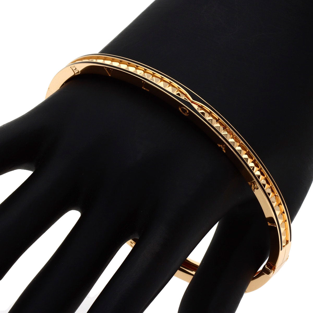 BVLGARI B.zero1 Rock Spiral XL Bracelet K18 Pink Gold Ladies [Used]